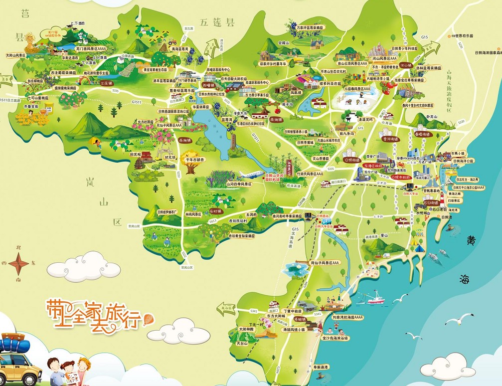 梁子湖景区使用手绘地图给景区能带来什么好处？